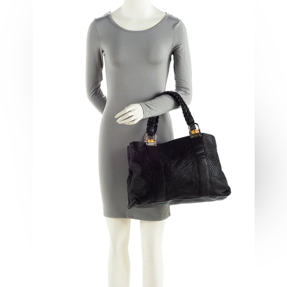 🎁GIFT a Gucci Black Bamboo Libeccio Tote Bag - Picture 2 of 8